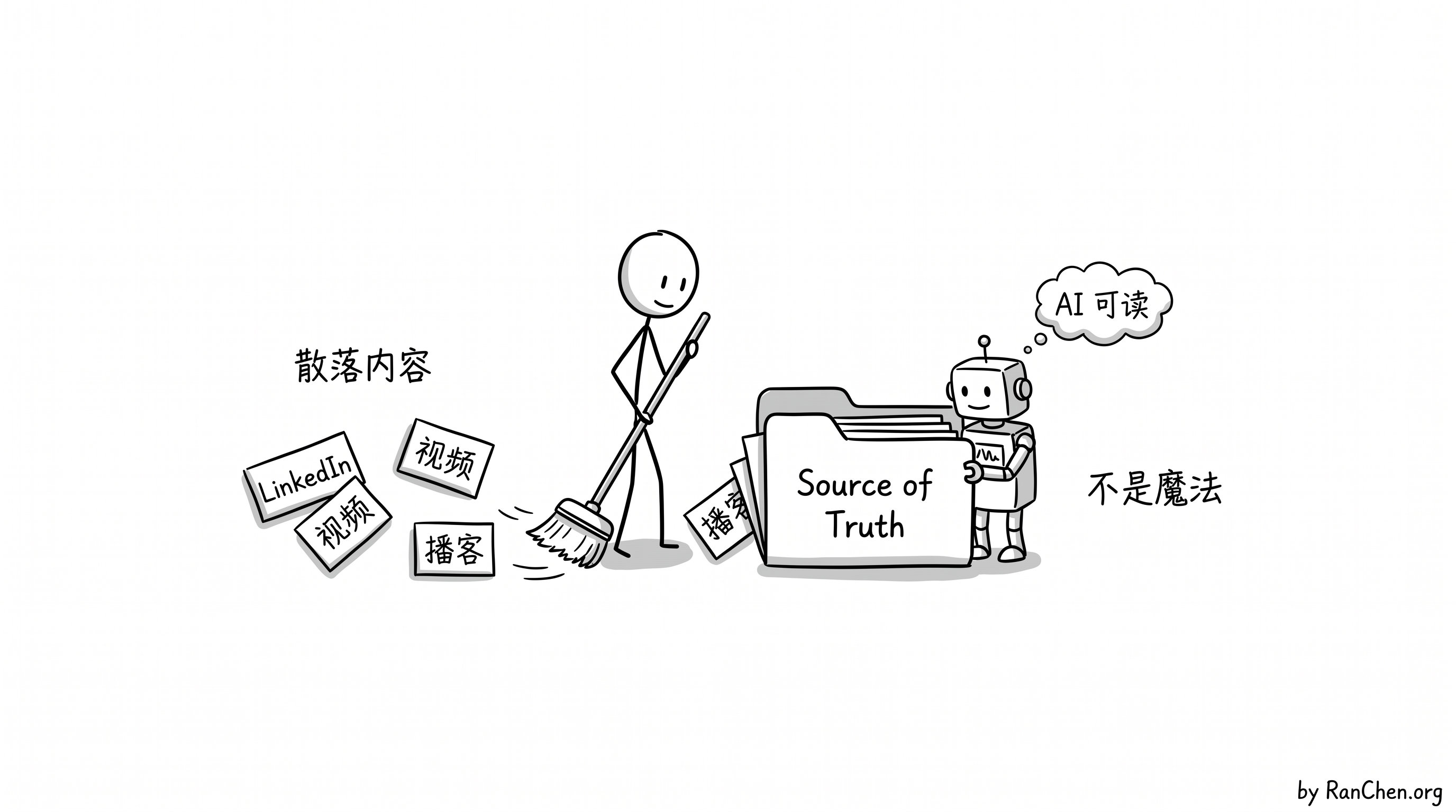题图:把散落内容整理成个人上下文库