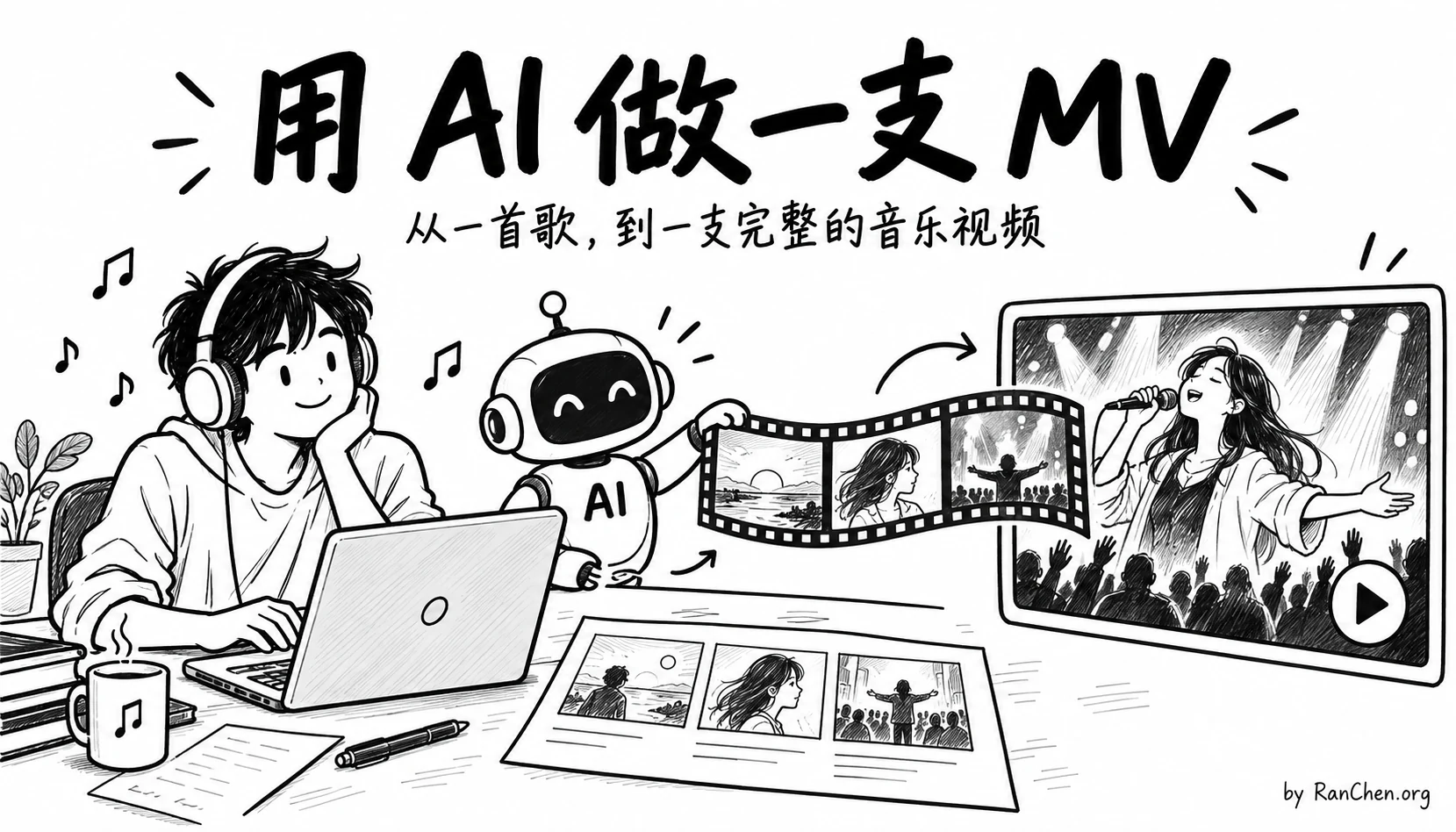 用 AI 做一支 MV:从一首歌,到一支完整的音乐视频