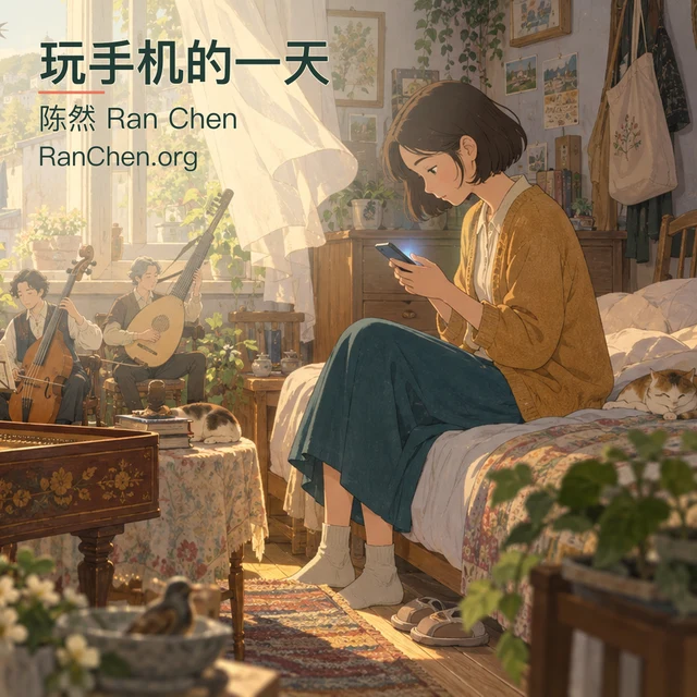 玩手机的一天 专辑封面