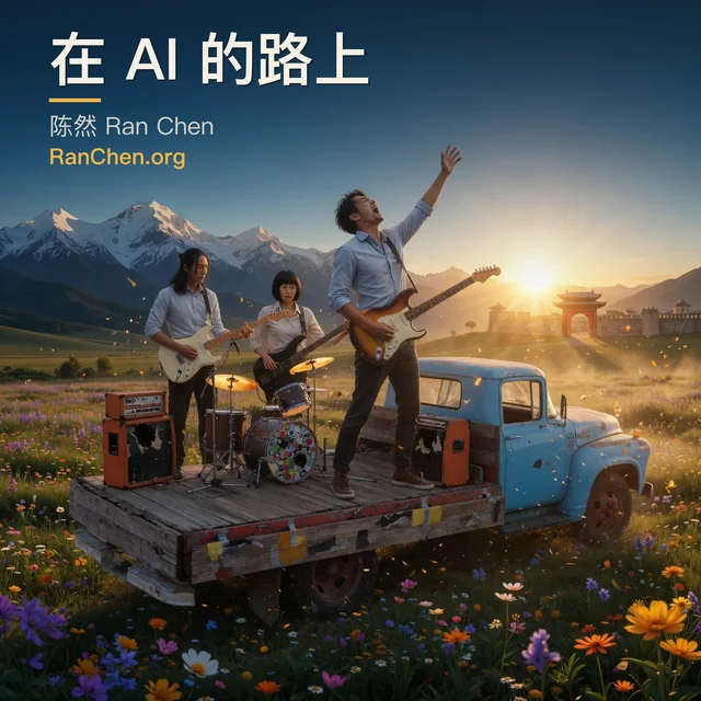 在 AI 的路上 专辑封面